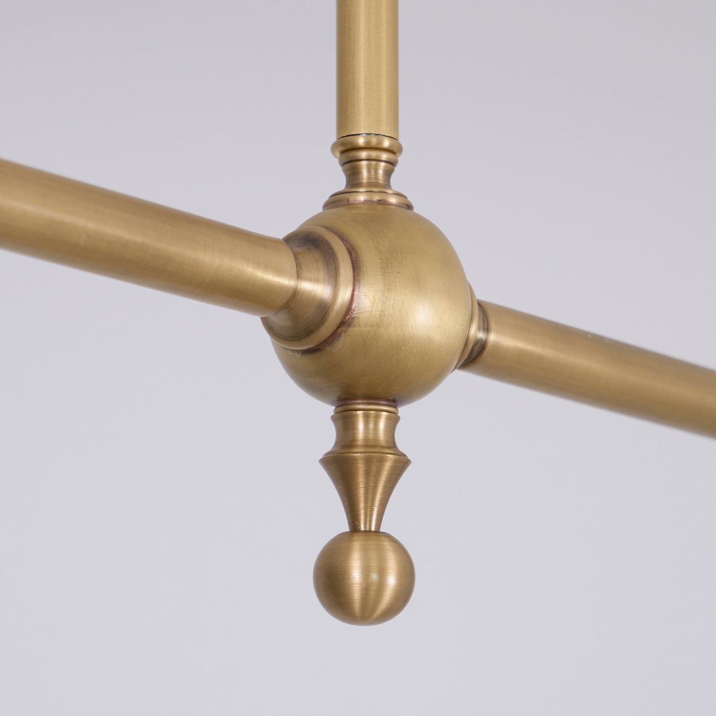 Modern 2-Light Pendant Ceiling Lamp  Minimalist Gold Hanging Light Fixture